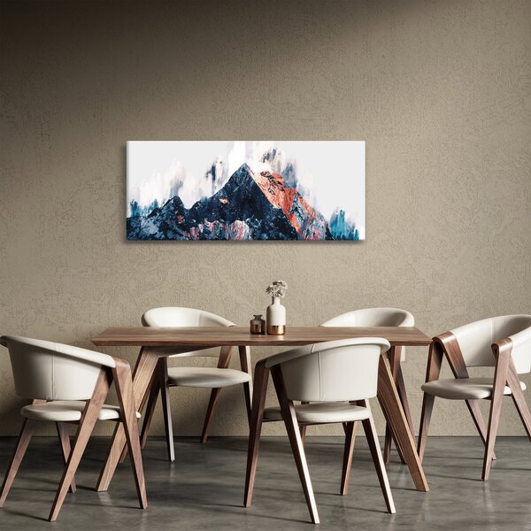 Obraz - Abstraktná hora (120x50 cm)