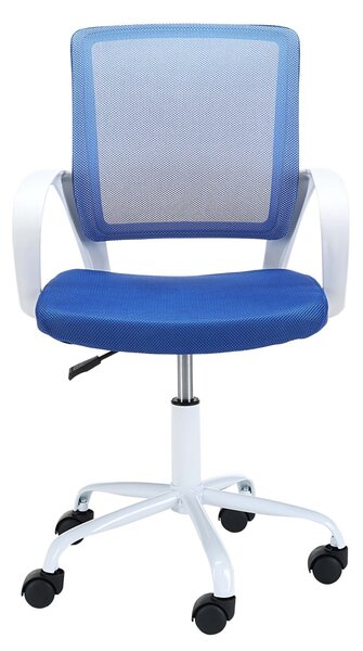 Ak furniture Detská otočná stolička FAUN modrá