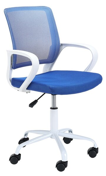 Ak furniture Detská otočná stolička FAUN modrá