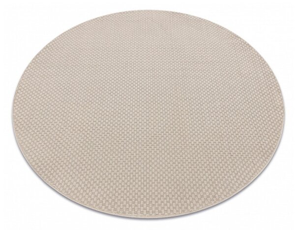 Kusový koberec Decra krémový kruh 120cm