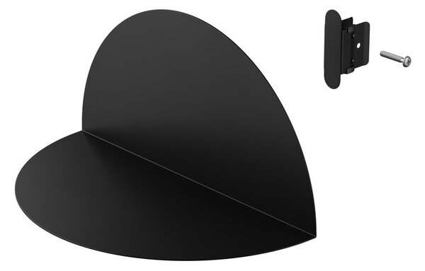 Čierny kovový modulárny policový systém 27x203,5 cm Solis – Umbra