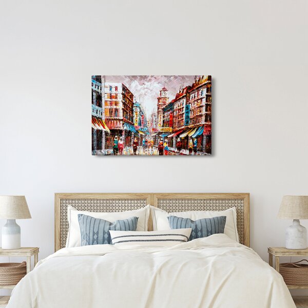 Obrázok - Hong Kong, olejomaľba (90x60 cm)