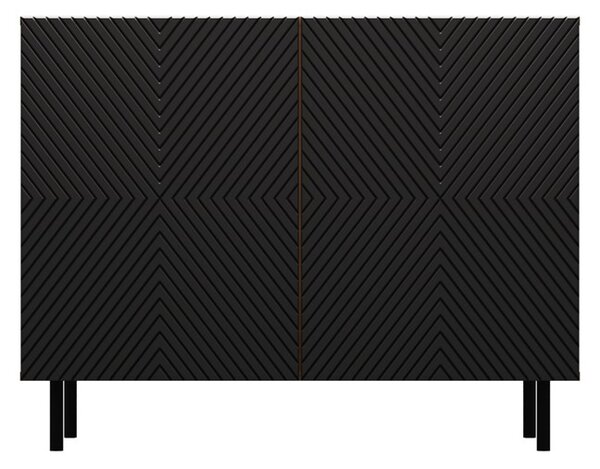 TP Living Komoda KAMA 100 cm dub artisan/čierna