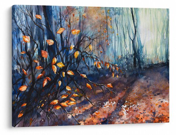 Obraz - Lúče jesenného slnka (70x50 cm)