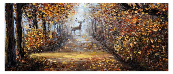 Obraz - Duch lesa (120x50 cm)