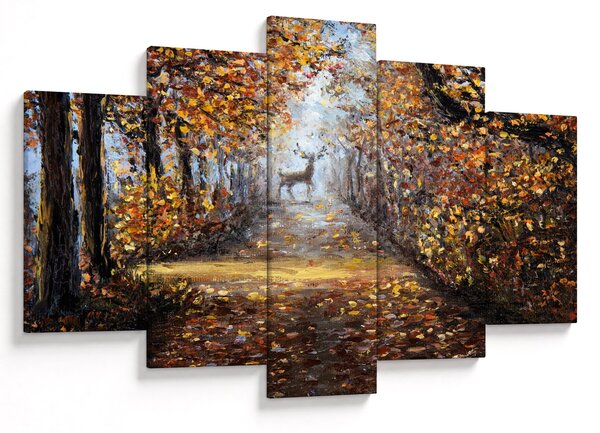 Obraz - Duch lesa (150x105 cm)