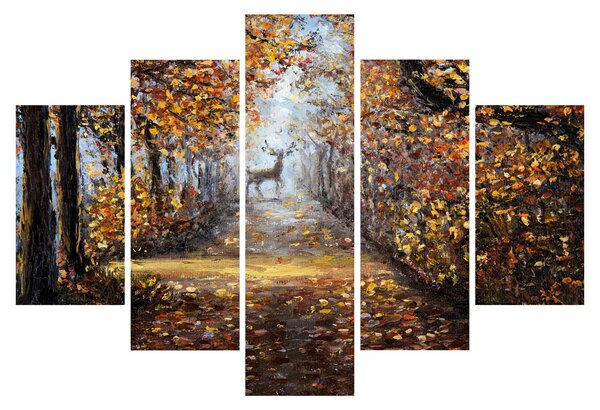 Obraz - Duch lesa (150x105 cm)