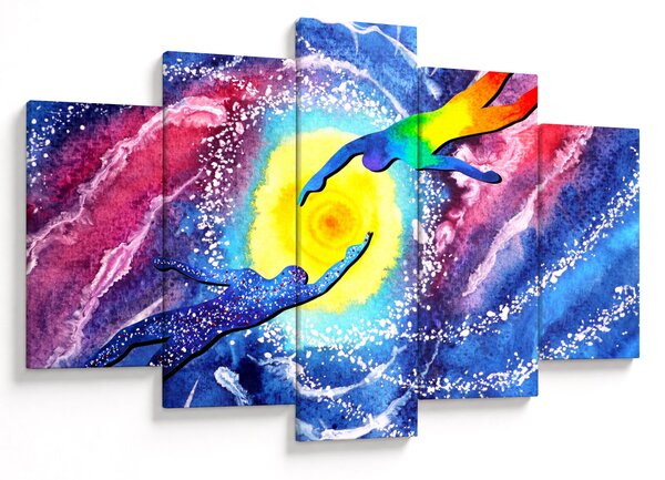 Obraz - Dotyk (150x105 cm)