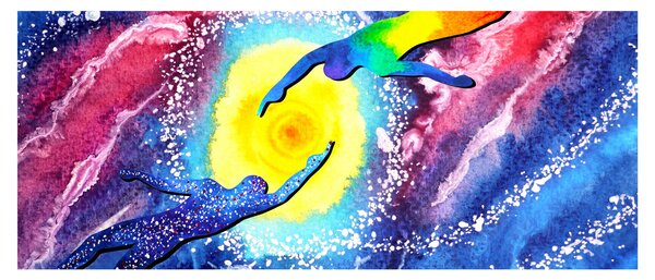 Obraz - Dotyk (120x50 cm)