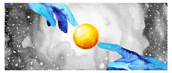 Obraz - Spojenie (120x50 cm)