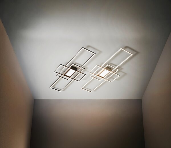 STROPNÉ LED SVIETIDLO, 70/30/6,2 cm Novel - Interiérové svietidlá