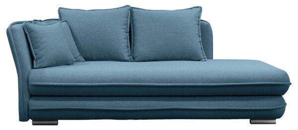 LEŽADLO, textil, modrá MID.YOU - Online Only obývacie izby, Online Only