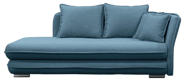 LEŽADLO, textil, modrá MID.YOU - Online Only obývacie izby, Online Only