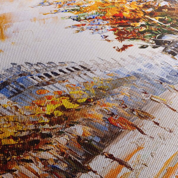 Obraz - Ulica v Paríži (90x60 cm)