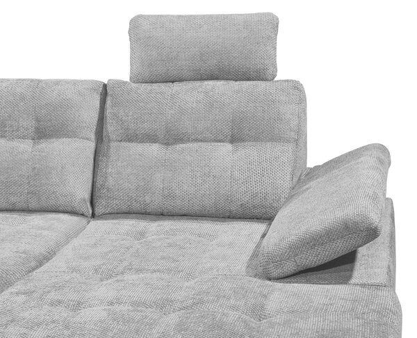 SEDACIA SÚPRAVA, textil, sivá Livetastic - Sedačky, Online Only