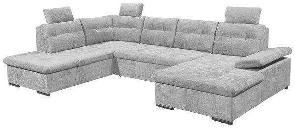 SEDACIA SÚPRAVA, textil, sivá Livetastic - Sedačky, Online Only