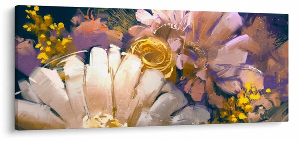 Obraz kvetov (120x50 cm)