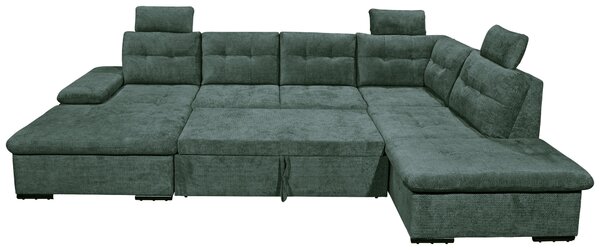 SEDACIA SÚPRAVA, textil, tmavozelená Livetastic - Sedačky, Online Only