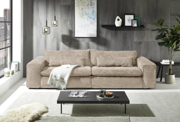 VEĽKÁ POHOVKA, textil, sivobéžová Livetastic - Sedačky, Online Only