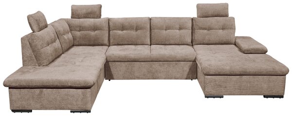 SEDACIA SÚPRAVA, textil, taupe Livetastic - Sedačky, Online Only