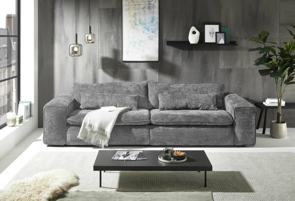 VEĽKÁ POHOVKA, textil, sivá Livetastic - Sedačky, Online Only