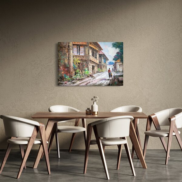 Obraz Filipínske dediny, Ázia (90x60 cm)