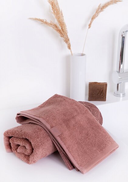 Uterák Beech Rose Pink Starorůžová tmavá Modal/Bavlna 50/100