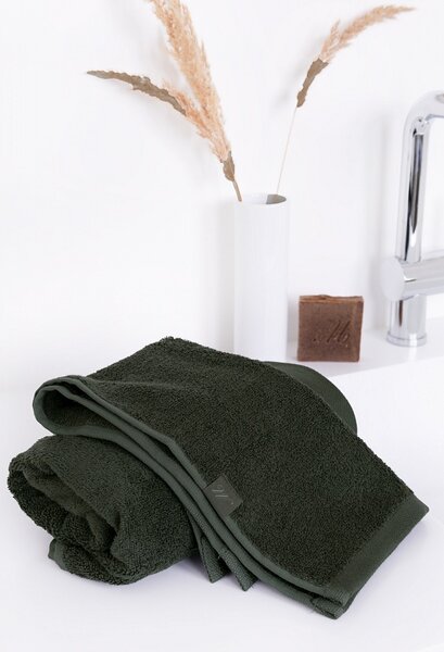 Uterák Eucalypta antracitově zelená Zelená tmavá Tencel/Bavlna 30/50