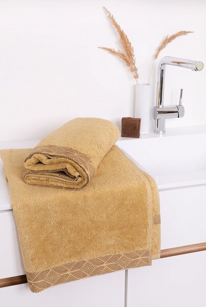 Uterák Beech Camel Gold Zlatavě hnědá Modal/Bavlna 30/50