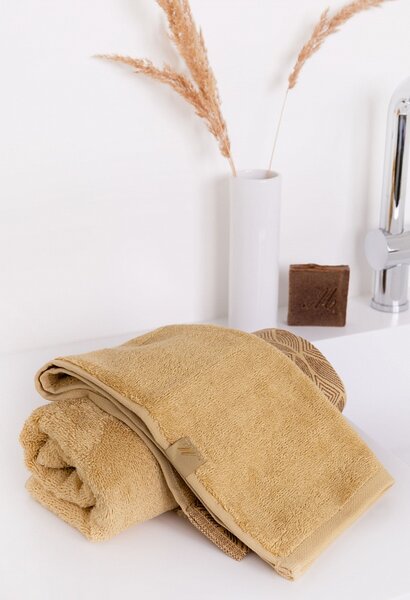 Uterák Beech Camel Gold Zlatavě hnědá Modal/Bavlna 30/50