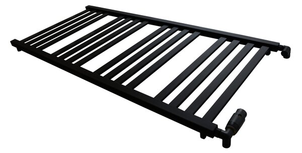 Regnis LOX, vykurovacie teleso 530x1190mm, 698W, žltá matná, LOX120/50/D500/RAL1024