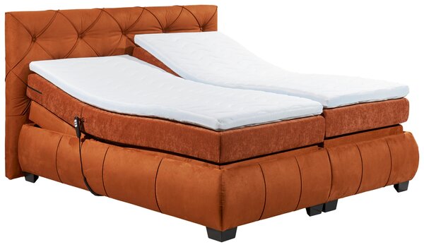 BOXSPRINGOVÁ POSTEĽ, 180/200 cm, koňaková MID.YOU - Online Only spálne, Online Only