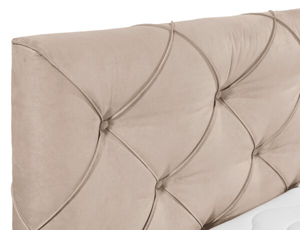 BOXSPRINGOVÁ POSTEĽ, 180/200 cm, hnedá MID.YOU - Online Only spálne, Online Only