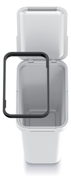 Odpadkový kôš na triedený odpad NKS12 12 l - popolavá