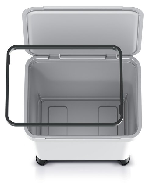 Odpadkový kôš na triedený odpad NKS30 29 l - popolavá