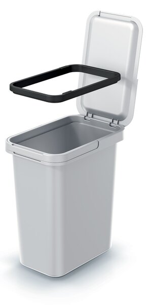 Odpadkový kôš na triedený odpad NKS12 12 l - popolavá