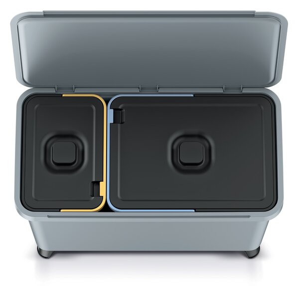 Odpadkový kôš na triedený odpad NKS45W2 33 l - svetlosivá