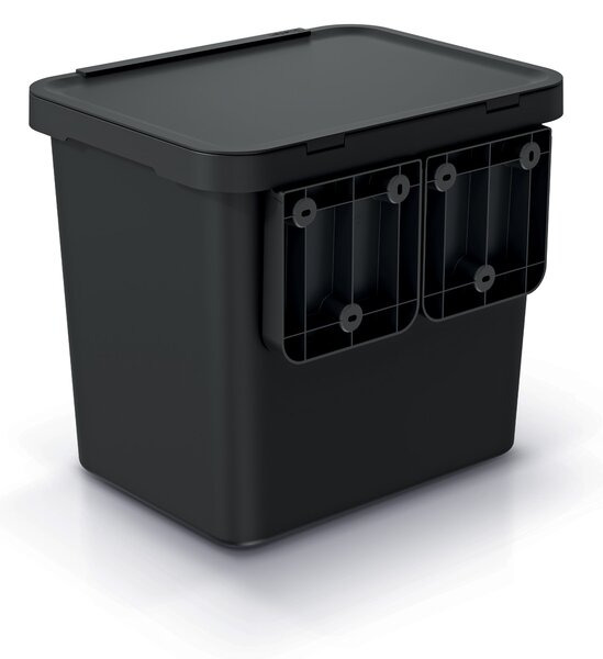Odpadkový kôš na triedený odpad NKS30W2 20 l - popolavá