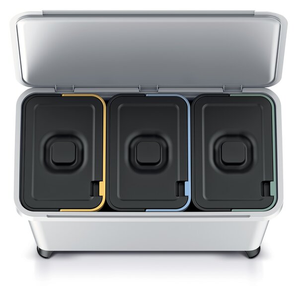 Odpadkový kôš na triedený odpad NKS45W3 30 l - popolavá