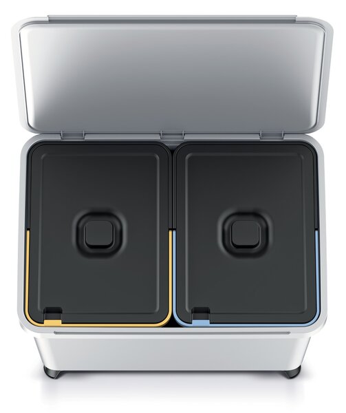 Odpadkový kôš na triedený odpad NKS60W2 46 l - popolavá