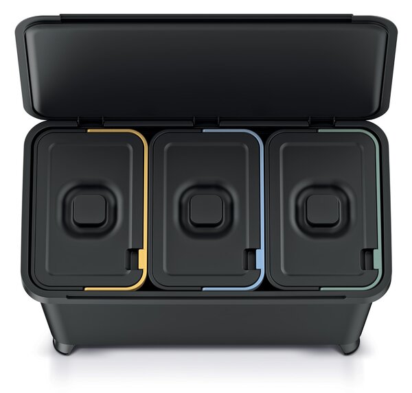 Odpadkový kôš na triedený odpad NKS45W3 30 l - čierna