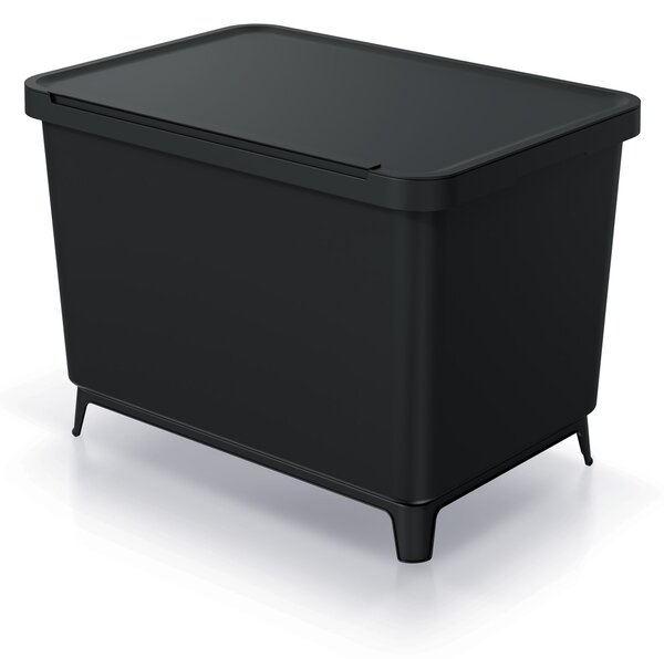 Odpadkový kôš na triedený odpad NKS60W2 46 l - čierna