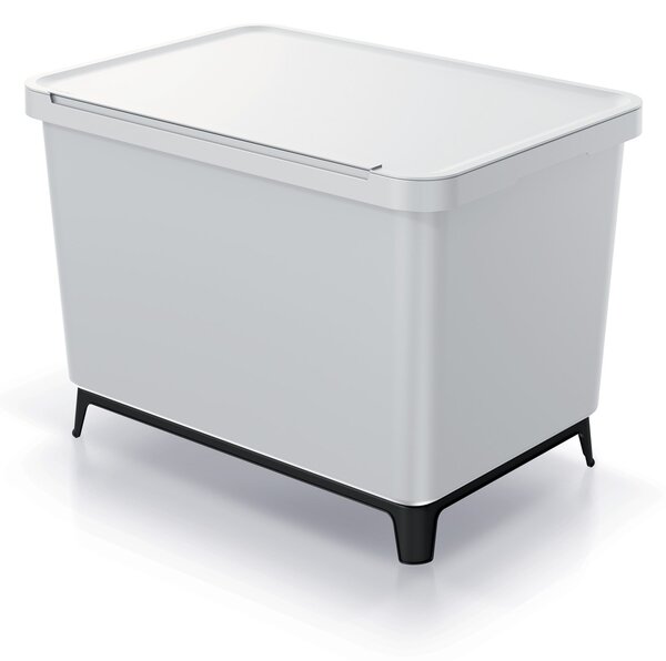 Odpadkový kôš na triedený odpad NKS60W2 46 l - popolavá