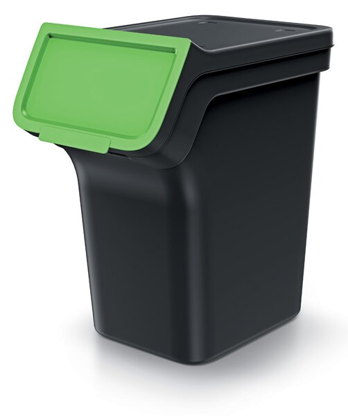 Odpadkový kôš na triedený odpad (4 ks) NPW20S4 20 l - čierna