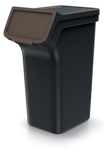 Odpadkový kôš na triedený odpad (4 ks) NPW25S4 25 l - čierna