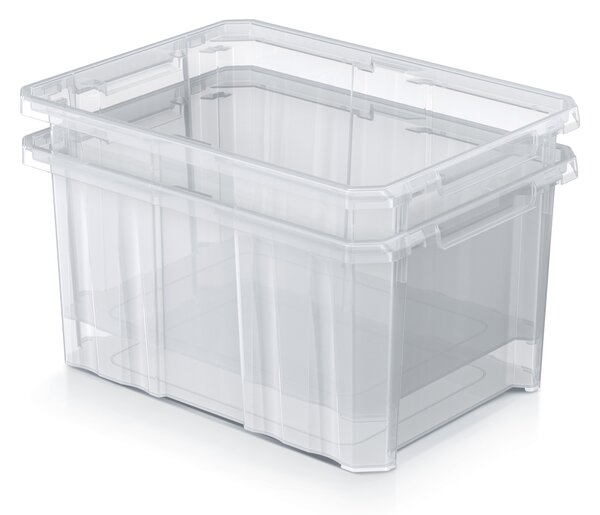 Plastový úložný box NCC16 16 l - priehľadná