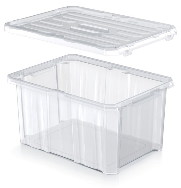 Plastové veko na úložný box NCP12 - priehľadná