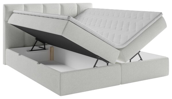 AMERICKÁ POSTEĽ, 140/200 cm, biela MID.YOU - Online Only spálne, Online Only