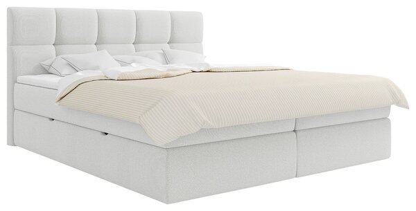 AMERICKÁ POSTEĽ, 140/200 cm, biela MID.YOU - Online Only spálne, Online Only