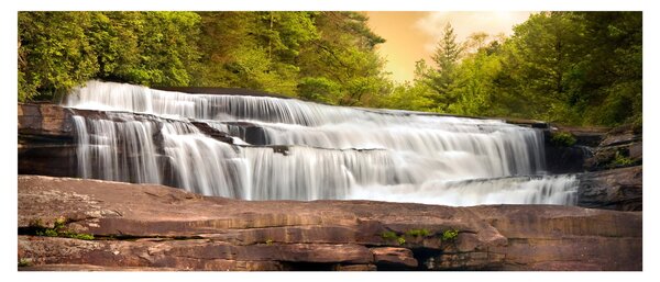 Obraz vodopádu (120x50 cm)
